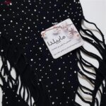 لباس خواب زنانه ماییلدا مدل نگین دار کد 4860-7175 رنگ مشکی