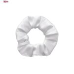 لباس خواب زنانه لورنزا مدل ساتن بند گلدار بغل نردبانی کد 4715-2004 رنگ سفید به همراه کش مو