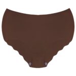 شورت زنانه ماییلدا مدل لیزری کد 4788 رنگ قهوه ای روشن