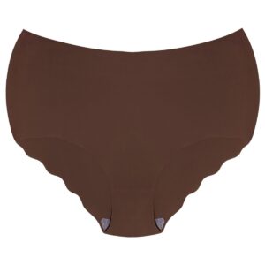 شورت زنانه ماییلدا مدل لیزری کد 4788 رنگ قهوه ای روشن