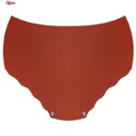 شورت زنانه ماییلدا مدل لیزری کد 4788 رنگ آجری