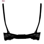 سوتین زنانه لنا مدل دکلته فنردار کد 4629 رنگ مشکی