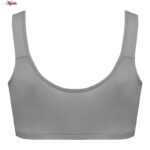 سوتین بارداری ماییلدا مدل کاپ اسفنجی دکمه دار کد 4773 رنگ طوسی