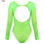 لباس خواب زنانه ماییلدا مدل نگین دار فانتزی کد 4860-7195 رنگ سبز