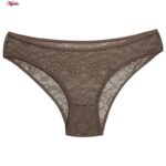 ست شورت و سوتین زنانه کارنا رز مدل فنردار هارنس کد 4862-2023 رنگ قهوه ای