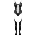 لباس خواب زنانه ماییلدا مدل نگین دار فانتزی کد 4860-7022 رنگ مشکی