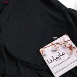 کراپ‌تاپ زنانه ماییلدا مدل پشت کوتاه کد 4790 رنگ مشکی