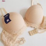 سوتین زنانه پانیذ مدل فنردار پوش آپ کد 4851 رنگ کرم