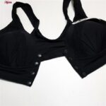 سوتین بارداری ماییلدا مدل کاپ اسفنجی دکمه دار کد 4773 رنگ مشکی