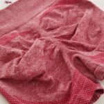 شلوارک ورزشی زنانه ماییلدا مدل پشت چین دار کد 4846 رنگ آلبالویی