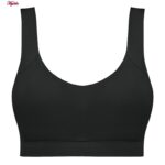 نیم تنه ورزشی زنانه ماییلدا مدل پددار کد 4795-329P رنگ خاکستری تیره