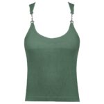 کراپتاپ زنانه ماییلدا مدل 4792 رنگ سبز