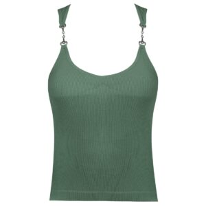 کراپتاپ زنانه ماییلدا مدل 4792 رنگ سبز