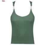 کراپتاپ زنانه ماییلدا مدل 4792 رنگ سبز