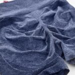 شلوارک ورزشی زنانه ماییلدا مدل پشت چین دار کد 4846 رنگ آبی