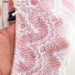 شورت زنانه چانبی شو مدل گیپوری کد 4797 رنگ صورتی