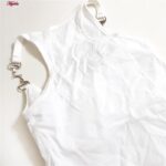 کراپ‌تاپ زنانه ماییلدا مدل 4792 رنگ سفید