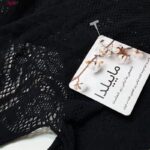 لباس خواب زنانه ماییلدا مدل فاق باز فانتزی کد 4855-7127 رنگ مشکی