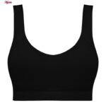 نیم تنه ورزشی زنانه ماییلدا مدل پددار کد 4795-329P رنگ مشکی