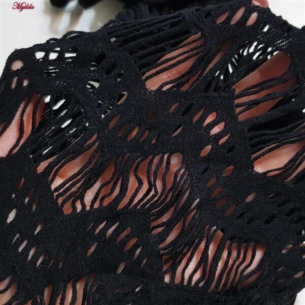 لباس خواب زنانه ماییلدا مدل پیراهن فانتزی کد 4855-86042 رنگ مشکی
