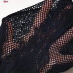 لباس خواب زنانه ماییلدا مدل فاق باز فانتزی کد 4855-87834 رنگ مشکی