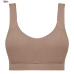 نیم تنه ورزشی زنانه ماییلدا مدل پددار کد 4795-329P رنگ کرم