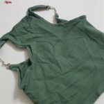 کراپتاپ زنانه ماییلدا مدل 4792 رنگ سبز