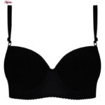 سوتین زنانه ماییلدا مدل پوش اپ فنردار کد 4856 رنگ مشکی