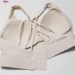 نیم تنه ورزشی زنانه ماییلدا مدل اسپورت پد ثابت پشت ضربدری کد 4848 رنگ شیری