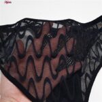 ست شورت و سوتین زنانه کارنا رز مدل فنردار گیپور هندسی کد 4874-2038-2 رنگ زرد