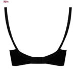 ست شورت و سوتین زنانه کارنا رز مدل هارنس ستاره ای فنردار کد 4867-4081 رنگ مشکی