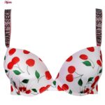 ست شورت و سوتین زنانه ماییلدا مدل فنردار پوش آپ فروتی گیلاس کد 4845-3