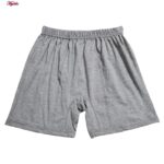 شورت مردانه ماییلدا مدل پادار پنبه ای ملانژ کد 4702-3 بسته سه عددی