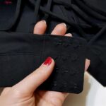 نیم تنه ورزشی زنانه ماییلدا مدل اسپورت پد ثابت پشت ضربدری کد 4848 رنگ مشکی