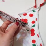 ست شورت و سوتین زنانه ماییلدا مدل فنردار پوش آپ فروتی گیلاس کد 4845-3