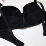 سوتین زنانه ماییلدا مدل پوش اپ فنردار کد 4856 رنگ مشکی