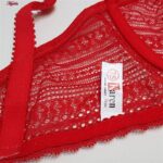 ست شورت و سوتین زنانه کارنا رز مدل فنردار هارنس کد 4873-2034 رنگ قرمز