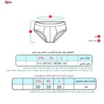 شورت مردانه ماییلدا مدل 4700-3 رنگ سفید بسته سه عددی