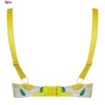 ست شورت و سوتین زنانه ماییلدا مدل فنردار پوش آپ فروتی لیمو ترش کد 4845-4