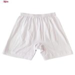 شورت مردانه ماییلدا مدل پادار پنبه ای کد 4702-3 رنگ سفید بسته سه عددی
