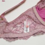 ست شورت و سوتین زنانه کارنا رز مدل فنردار هارنس ضربدری کد 4871-2036 رنگ کالباسی