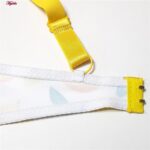 ست شورت و سوتین زنانه ماییلدا مدل فنردار پوش آپ فروتی لیمو ترش کد 4845-4