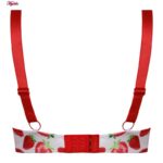 ست شورت و سوتین زنانه ماییلدا مدل فنردار پوش آپ فروتی توت فرنگی کد 4845-2