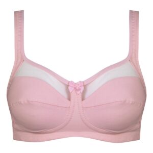 سوتین زنانه اما مدل بدون فنر کد 4928-4100 رنگ صورتی روشن