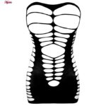 لباس خواب زنانه ماییلدا مدل فیشنت کد 4855 - 86533 رنگ مشکی