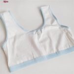 نیم تنه دخترانه ماییلدا مدل 4568-2-2 رنگ آبی بسته دو عددی