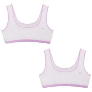 نیم تنه دخترانه ماییلدا مدل 4568-3-2 رنگ بنفش بسته دو عددی