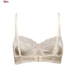 سوتین زنانه لین مدل فنردار کد 4680-418 رنگ کرم