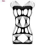لباس خواب زنانه ماییلدا مدل فیشنت کد 4855-7145 رنگ مشکی