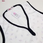 پیراهن زنانه کوزا مدل پنبه ای موسیقی کد 9225 رنگ مشکی